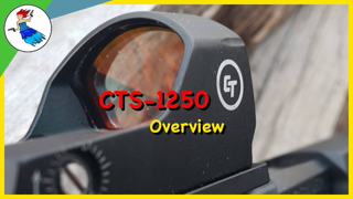 Crimson Trace CTS 1250 Overview and First Shots
