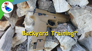 Sig M17 Airsoft // Affordable and realistic firearm training with no ammo at home?