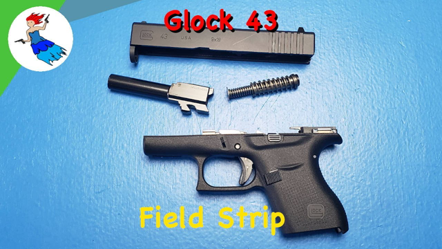 GLOCK 43 and Glock 43x  // Glock field strip for cleaning and shooting