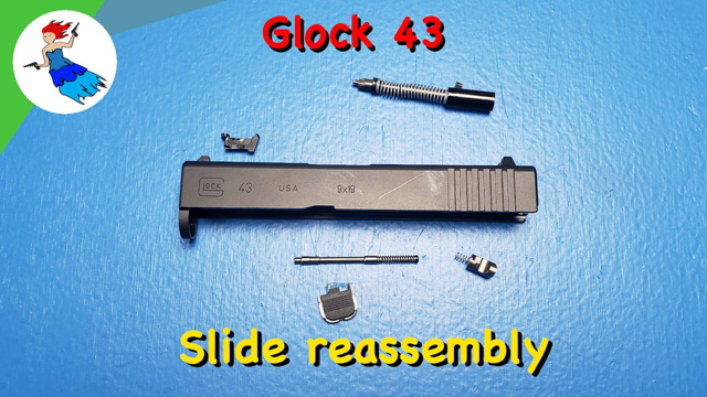 HOW TO REASSEMBLE A GLOCK 43 // Glock 43 slide reassembly