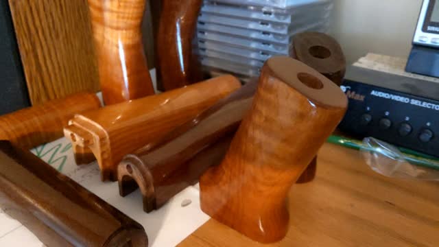 Zastava Ak47 ZpapM70 Tiger Maple Vs Walnut 100% Tung Oil Wood Refinish Part 2 : Poly sealed