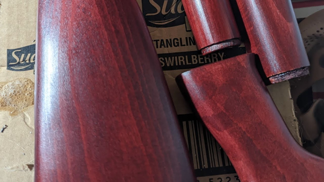 Zastava ZPAP M70 Serbian Red Wood Furniture Refinish Before And After 100% Pure Tung Oil Sealed 4k