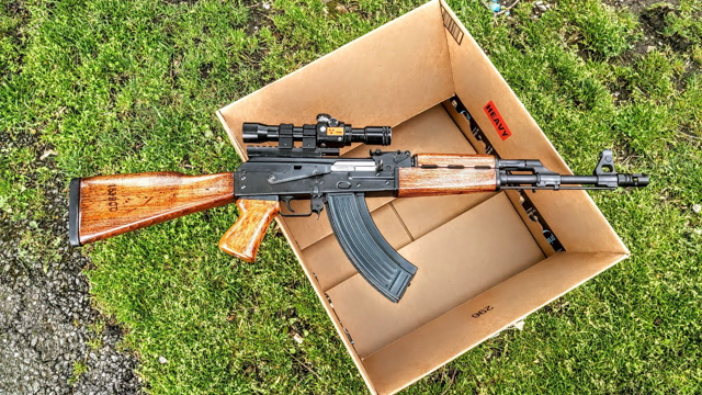 Best Side Mount for the ZPAP: Military Yugoslavian M76 ZRAK Scope And M76 Mount On A Zastava ZpapM70