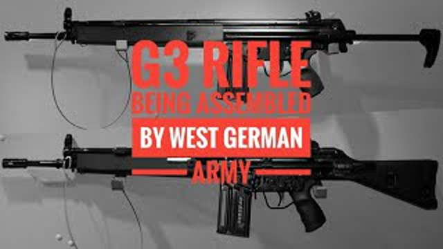 Classic Video: West Germany Making The G3 Battle Rifle 7.62x51 NATO Gewehr 3 HK Rheinmetall English