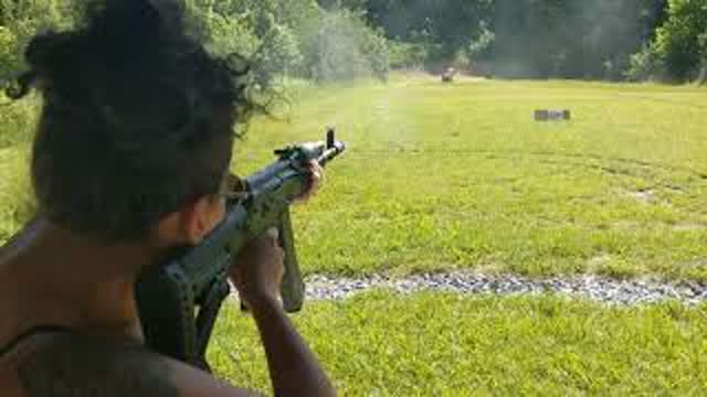 AK-74:  Shooting The Bulgarian 5.45x39 Review the Archangel stock is Junk Breaking loose Bad fitment