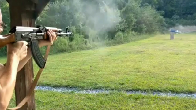 Zastava ZpapM70 Ak-47: Initial Break in VS Two TV Sets @ 50 And 100 Yards (2020)