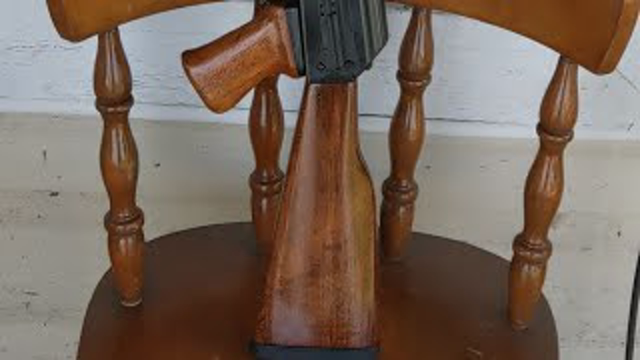 Zastava ZpapM70: Full Military Surplus Wood Set Restored With 100% Tung Oil And a M76 Pistol Grip