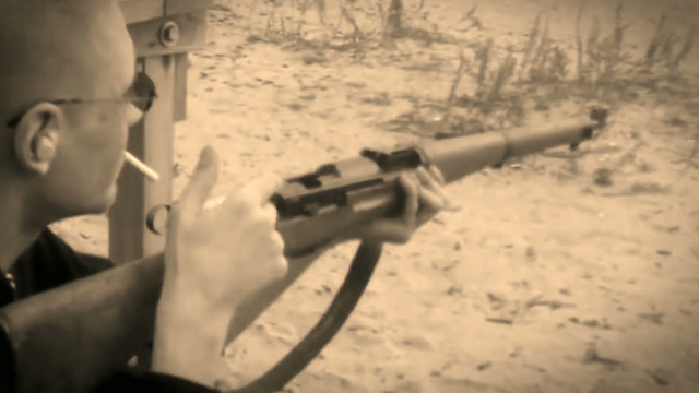 Classic Video: Shooting the Schmidt Ruben K-31 Straight Pull 7.5x55 Swiss Bolt Action Rifle (2008)