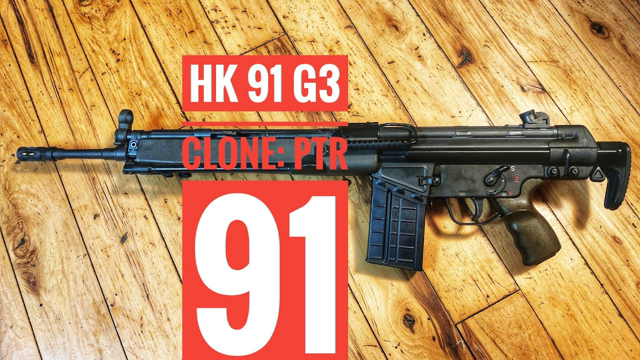 My Favorite Battle Rifle: G3 PTR91 Clone With HK91 G3 Parts 7.62x51 Fero Z24 Scope And Accessories