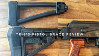 Review: SB Tactical TF1913 Picatinny Folding Brace And Overview A Decent 1913 AK Pistol Brace? 2022