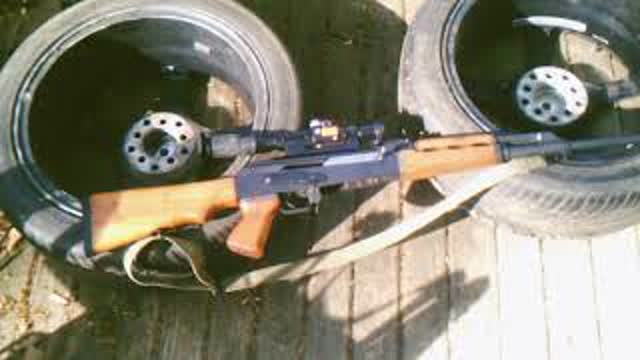 Zastava Yugoslav M76 DMR 8MM AK Sniper rifle (2008)
