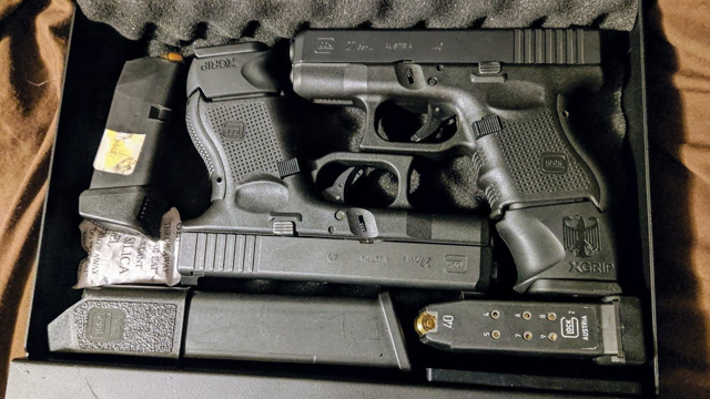 Glock 27 26 X-Grip differences and install Glock 23 and Glock 22 Magazines