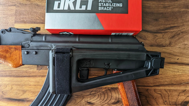 Review: Improved? SB Tactical AKTF Side Folding Pistol Brace For Ak 47 74 AKM Pistols No Drill 2022