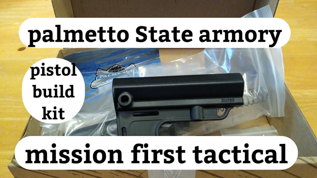 Palmetto State Armory, Mission First Tactical pistol lower build kit. more parts for my build