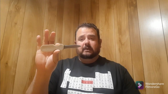 EDC Relentless, from Bone Tactical. My favorite Every Day Carry Knife. A good neck dagger.