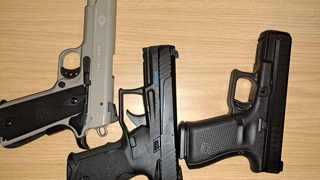 Taurus TX22 vs. Glock 44 vs. GSG 1911 22 LR Pistol Showdown Time #themainmanchannel