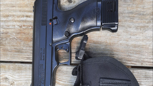 The Pawn Shop Hi-Point C9 With No Rear Sight Funtion Test. Using Callaway Ballistics 115 TMJ Reman