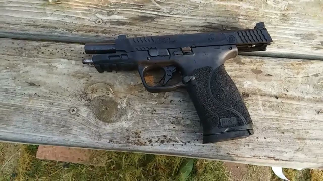 Sellier & Bellot 10mm 180 GR JHP  4X4 Penetration Test With The S&W M&P 2.0