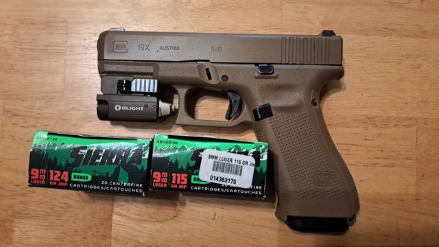 Sierra 115 And 124 Grain 9mm JHP Funtion And Accuracy Test In The Glock 19X.