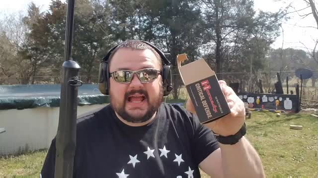 410 Hornady Triple Defense 4X4 Penetration Test