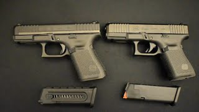 Glock 19 Vs. Glock 44 Good training companions? Let's find out. Glock 19 Gen 5 9mm vs. Glock 44.