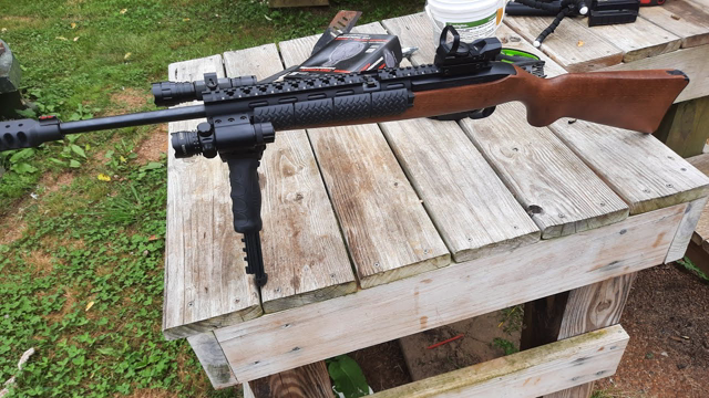 First Shots of GSG 110 Round Drum Magazine For Ruger 10/22. Using The Monstrosity MM 10/22.