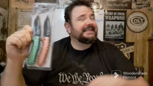 April Knife Giveaway Entry Video. You must Pick The Color. Green Or Orange.