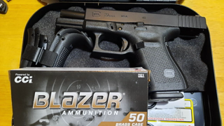 Glock 23 Gen4 40 S&W First Shots Video.