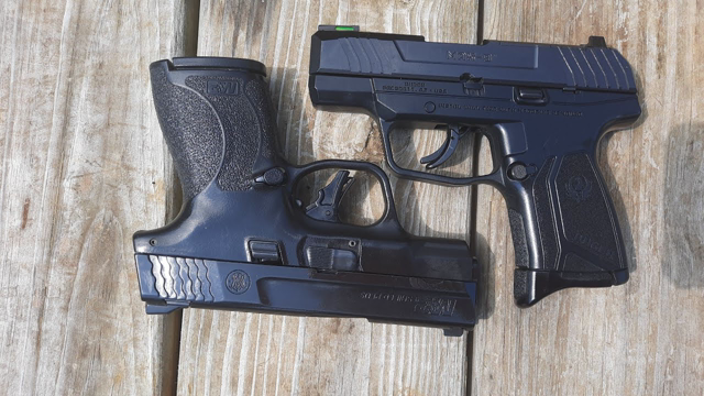 Ruger Max9 Pro Vs M&P 9 Shield PlusUsing Federal 124 Grain Syntec PMJ